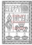 Diwali Card 2 - Free Printable