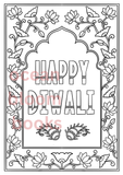 Diwali Card 1- Free Printable