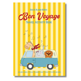 Bon Voyage - Travel Activity Book | Puzzles, Games, Sticker Activity, Colouring and more..