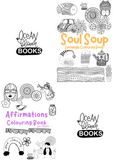 Combo-Affirmation Colouring Adults and Soul Soup Zentangle Coloring Book (Combo of 2)