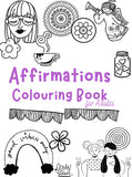 Positive Affirmations Colouring Books for Adults (Fun relaxing colouring) Free Stickers Paperback