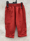 Solid Linen Leggings for Kids