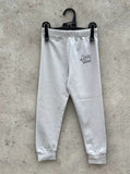 Grey Solid Leggings for Kids